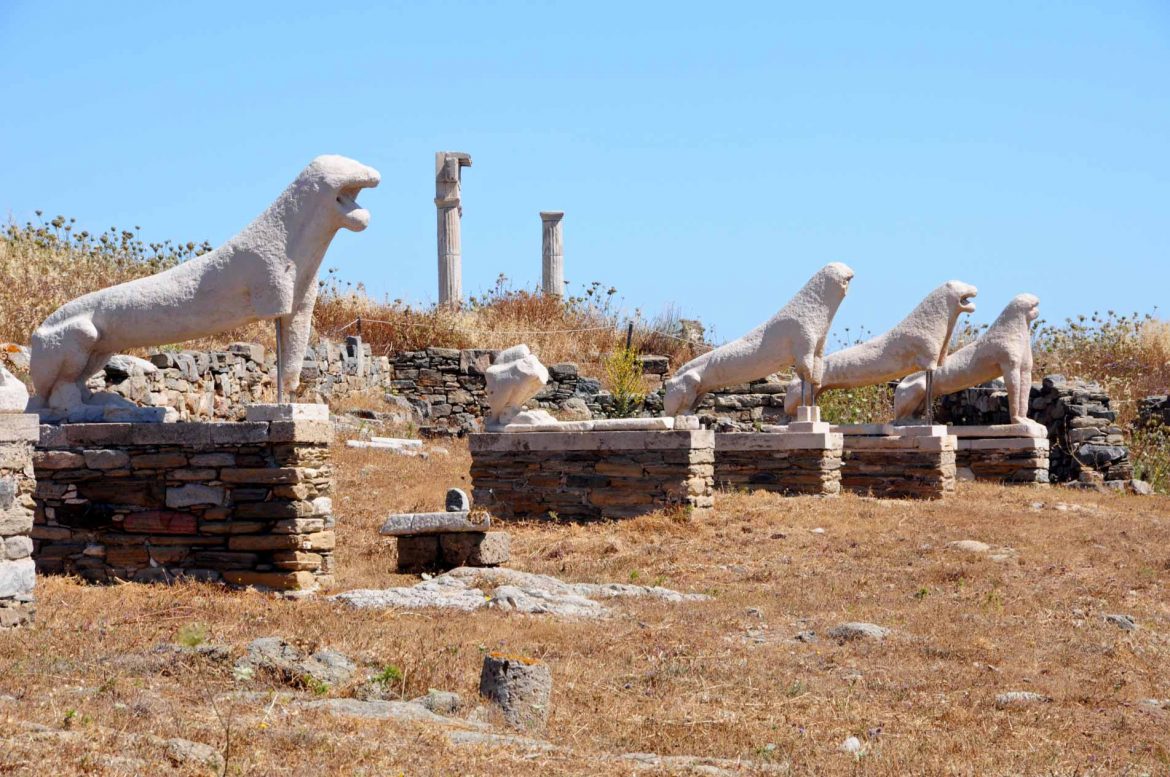 Delos: Terrace of the Lions